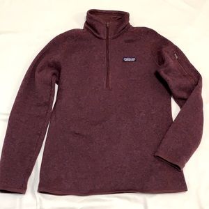 Patagonia Better Sweater 1/4 Zip pullover, Size M, like new